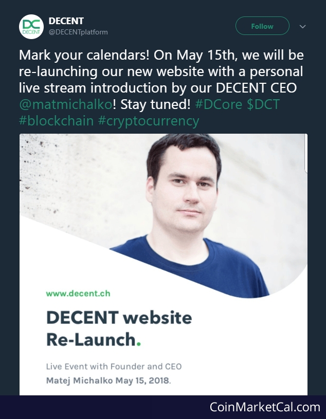 Decent Website Re-launch image