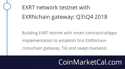 EXRT Network Testnet image