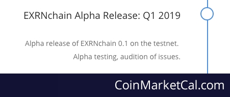 EXRNchain Alpha Release image