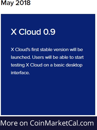 X Cloud 0.9 Release image