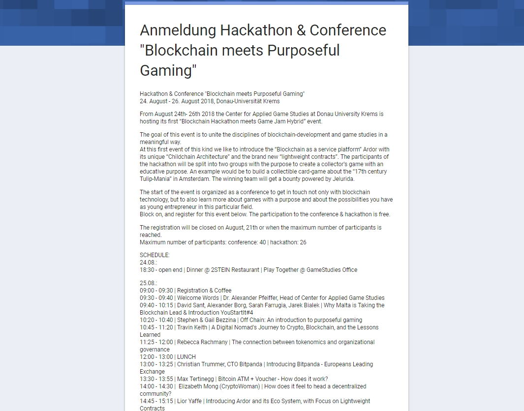Hackathon & Conference 