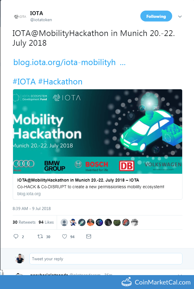 IOTA Mobility Hackathon image