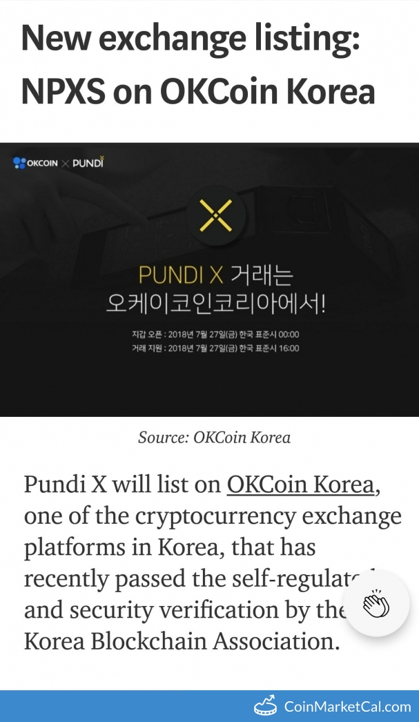OKCoin Korea Listing image
