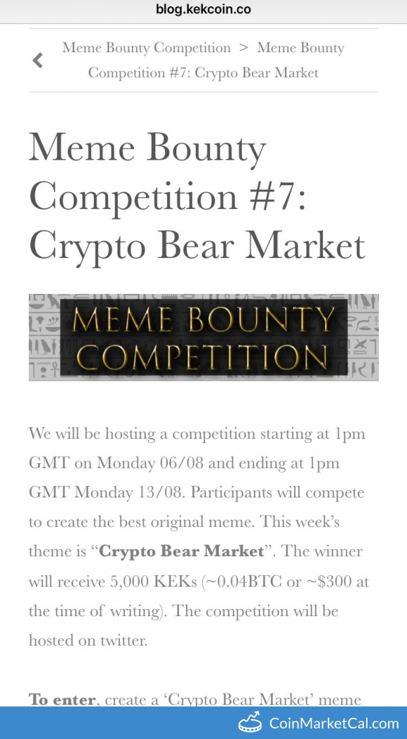 Bounty Competition End image
