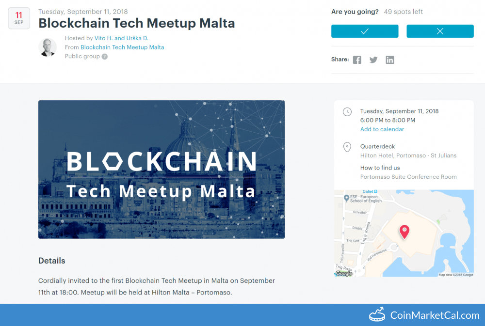 Blockchain Tech Meetup image