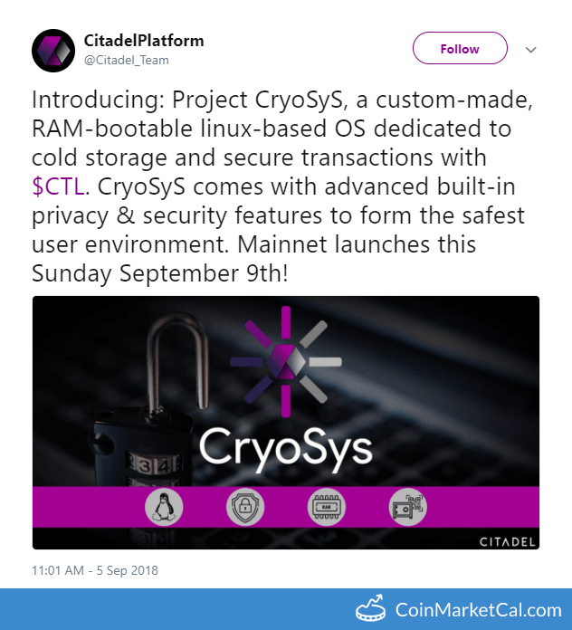 CryoSyS - Citadels own OS image