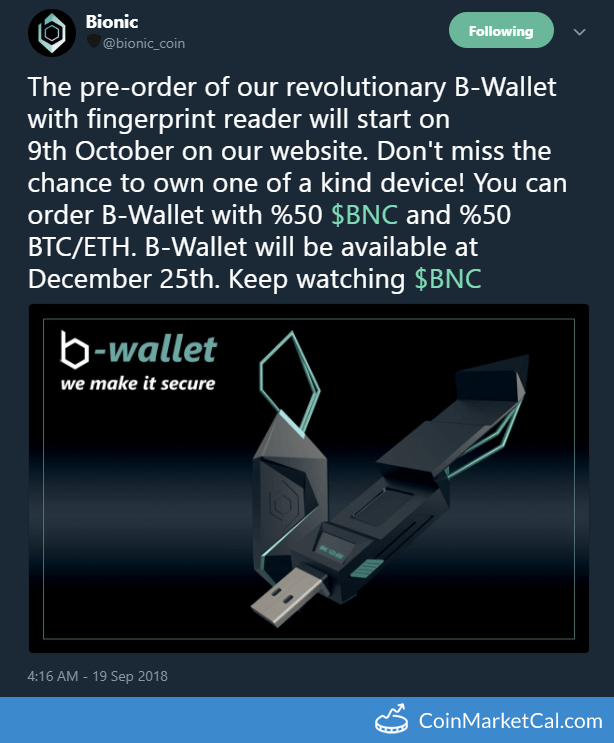 B-Wallet Pre-order Begins image